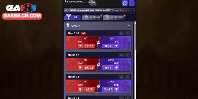 Đá Gà Bình Luận Cung Cấp Nhiều Trải Nghiệm Kích Thích