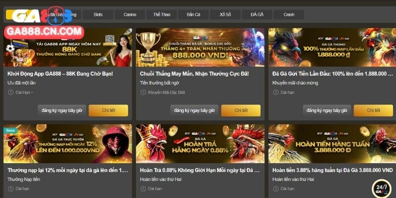 Top các sự kiện khuyến mãi hot nhất hệ thống 